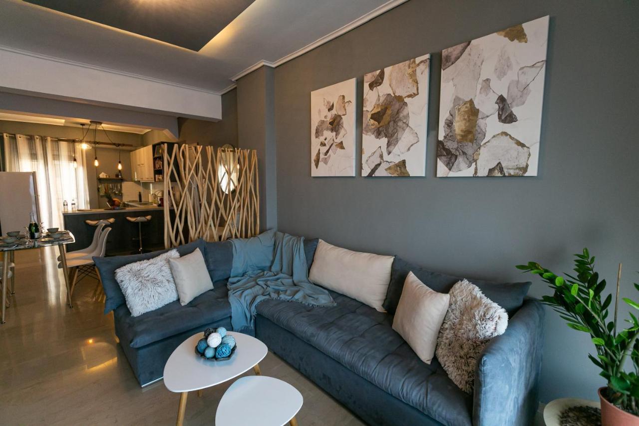 Seafront Kalamata Haven - Blue Luxury Suite エクステリア 写真